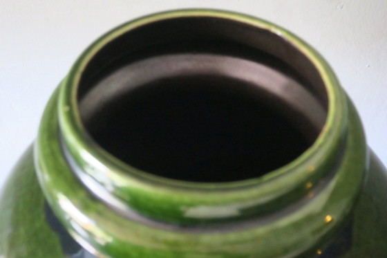 Brutalist Large Ceramic Floor Vase, 1960s (photo 16 of 19)