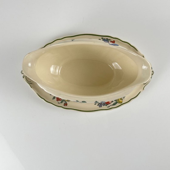 Image 1 of Villeroy & Boch gravy boat "old Strasbourg", 1940/50