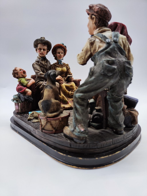 Vintage photo studio scene