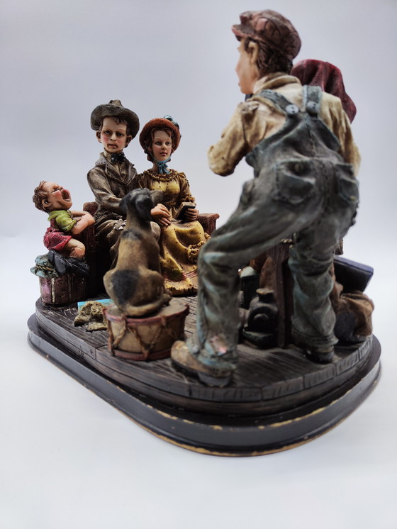 Image 1 of scène de studio photo vintage