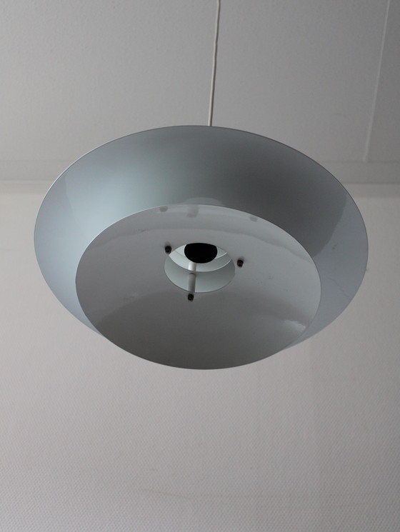 Image 1 of Vintage Deense hanglamp met schalen door Bilka