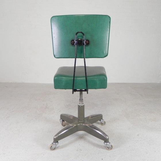 Image 1 of Vintage Office Chair, Swivel And Height Adjustable, 1950s