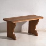 Banc d'orgue ancien en bois de chêne massif – Europe Centrale, circa 1940 – Rustic (photo 6 of 40)