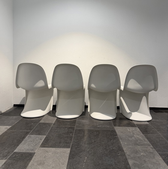 Image 1 of 4x Vitra Panton original - avec mat