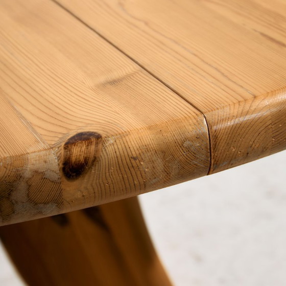 Image 1 of MK10156 Esstischgarnitur aus Kiefernholz von Rainer Daumiller für Hirtshals Savvaerk, 5er-Set