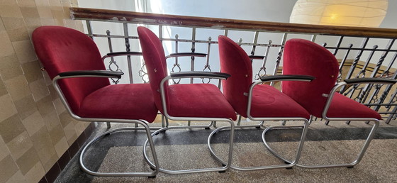Image 1 of Gispen 413 high frame mat with rib fabric (must be reupholstered)