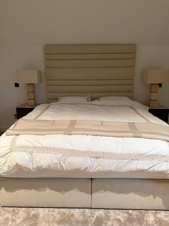 Image 1 of Head Boards custom box spring Mercis Blues 304