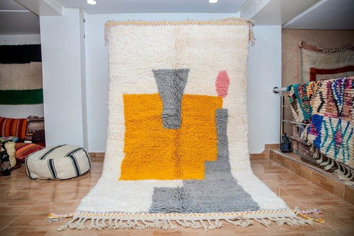 Alfombra bereber tradicional tejida a mano, tamaño 1,5/2,5 m – Alberto Bazzani, vloerkleden en tapijten, Wool