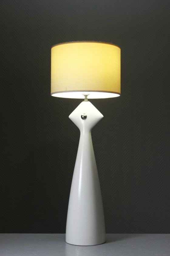 Kostka France - Large Post-Modernist Ceramic Design Lamp 1990s – Table lamps (photo 2 of 11)