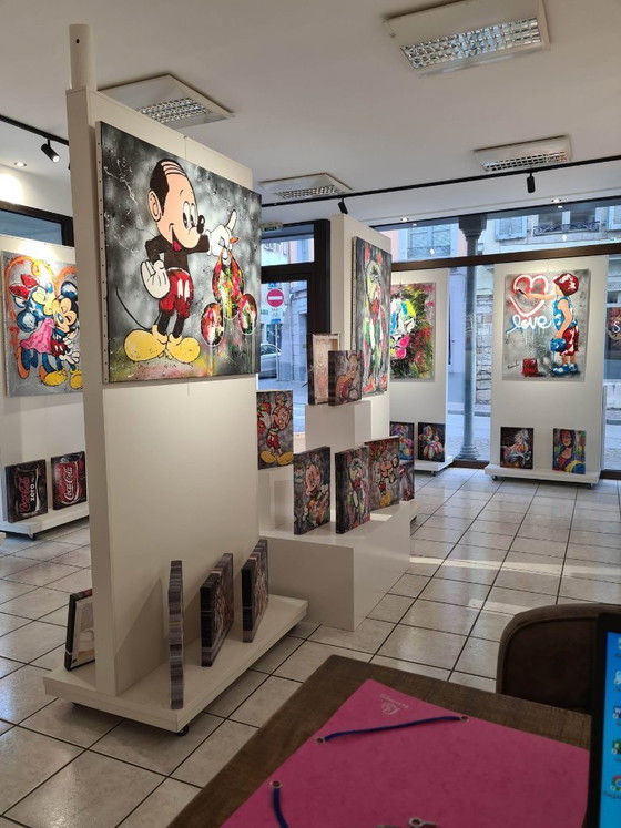 Image 1 of Henry ESCOBAR - Pop Heels - Artist's Painting
