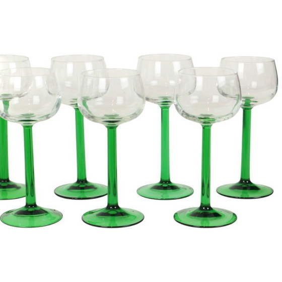 Image 1 of 12 Vintage Luminarc Elzas Wijnglazen