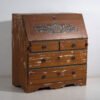 Antique Swedish painted slant front desk – Scandinavian folk bureau – Year 1783 – Wood (photo 6 of 40)