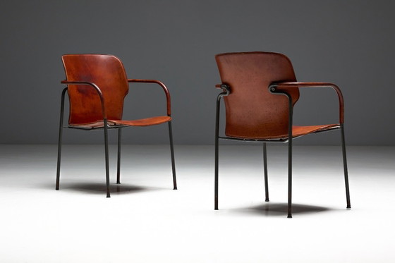 Image 1 of "Lalanda" Fauteuils van Gianfranco Frattini, Spanje, jaren 80