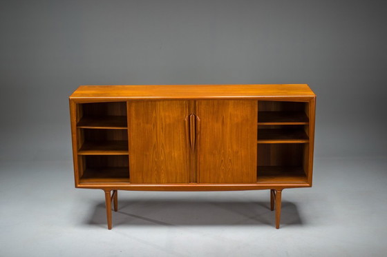 Image 1 of Mobiletto a credenza attribuito ad Axel Christensen per Aco Møbler, anni '60