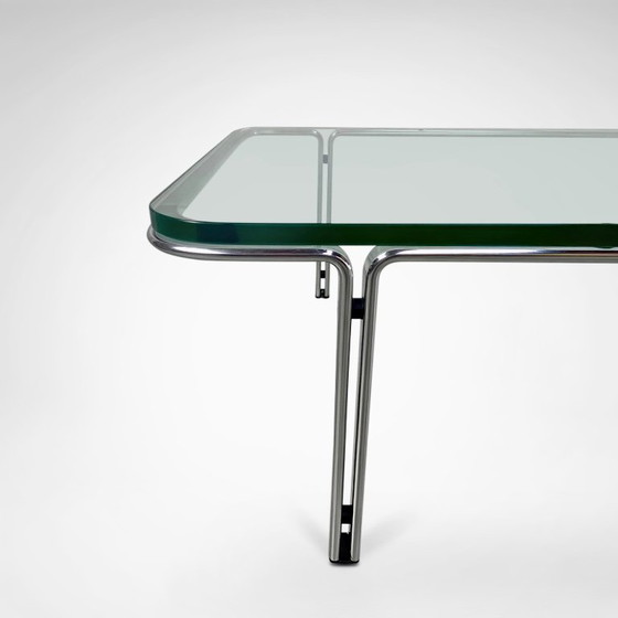 T112 Steel And Glass Coffee Table By Horst Bruning For Kill International 1970s – Metal (photo 3 of 10)