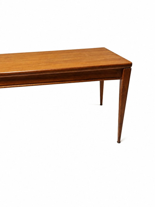 Vintage coffee table | 140 cm | Mid-century style – salontafels, Wood (photo 2 of 9)
