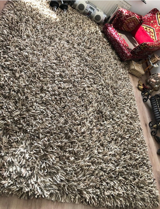 Tapijt in lana Hoogpolig 200 x 300 cm zgan