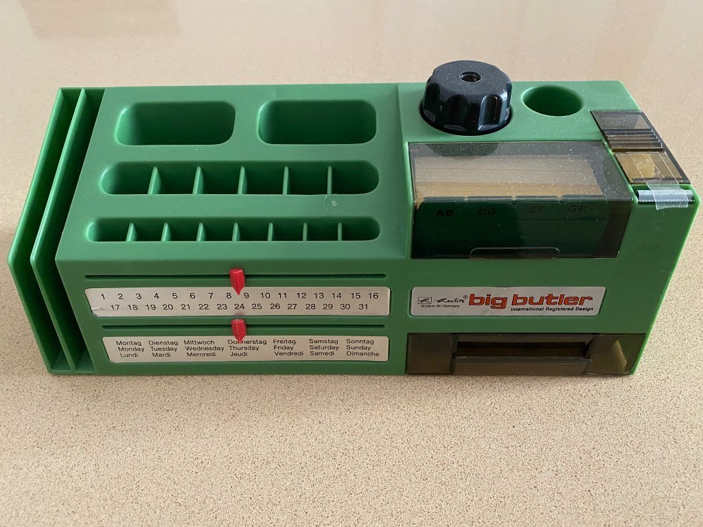 Herlitz Big Butler Utensilo Desk Organizer, 70s, W.Germany