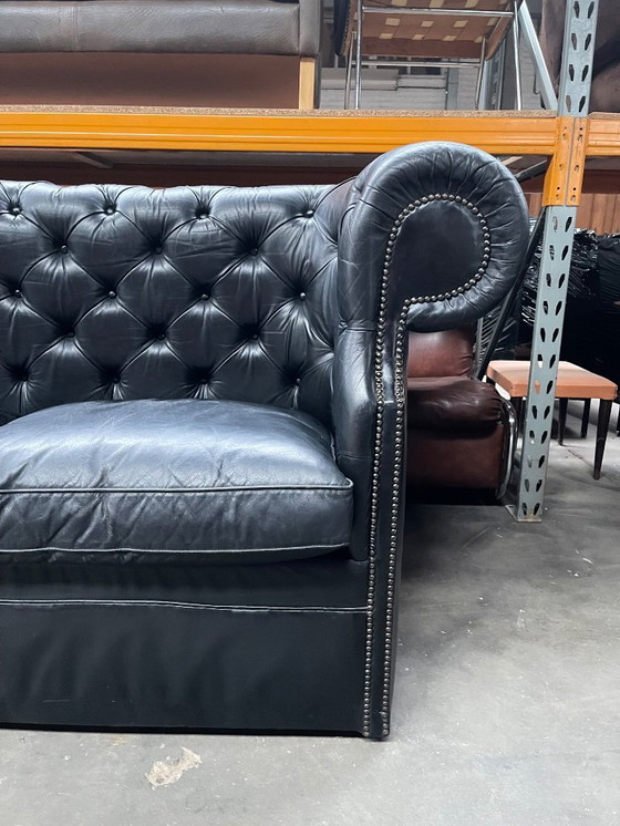 Image 1 of 1980’s Vintage Chesterfield sofa