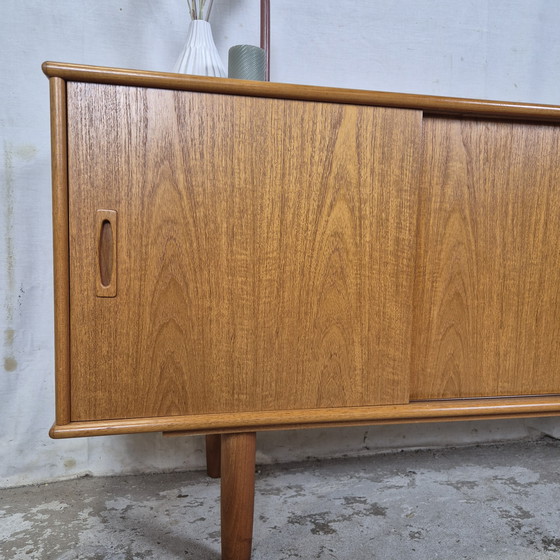 Image 1 of Vintage 1960s teak scandinavian sideboard tv furniture