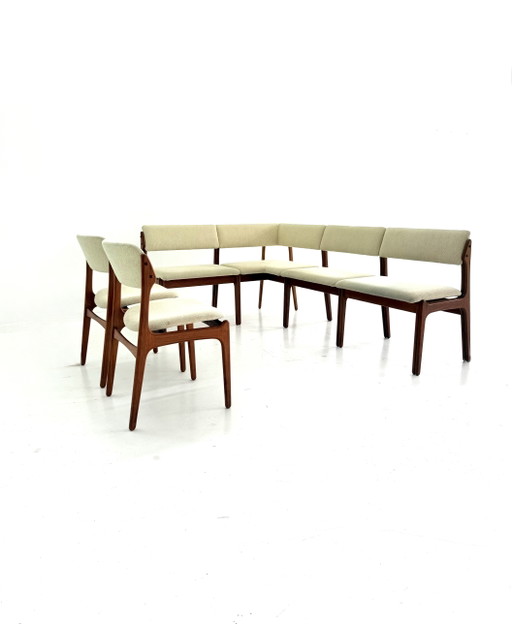 Comedor de teca antiguo modelo 49, Erik Buch '70