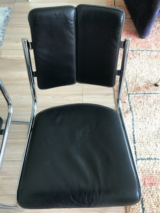 Image 1 of Jean Prouvé Tecta stoel x2