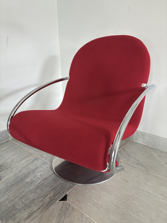 Image 1 of Sillones del sistema 123 de Verner Panton para Fritz Hansen