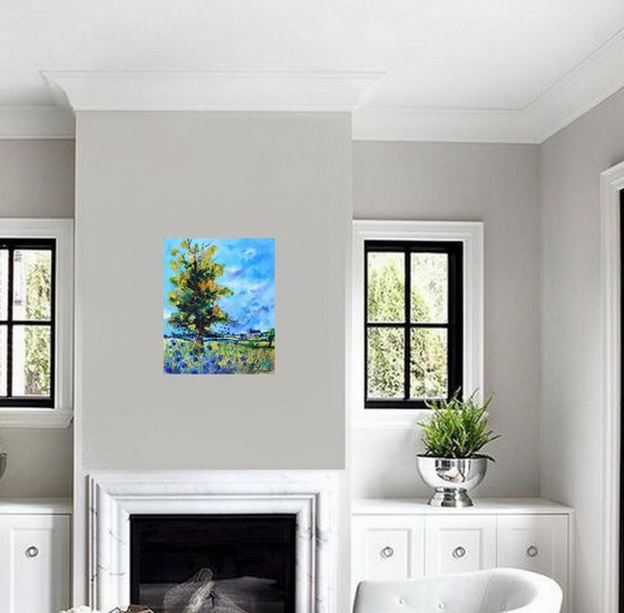 Image 1 of An oak in summer