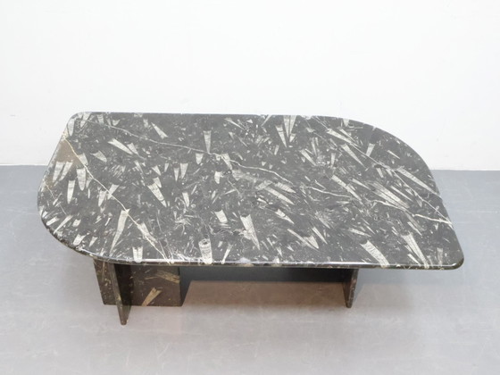 Image 1 of Fossil Marble Coffee Table