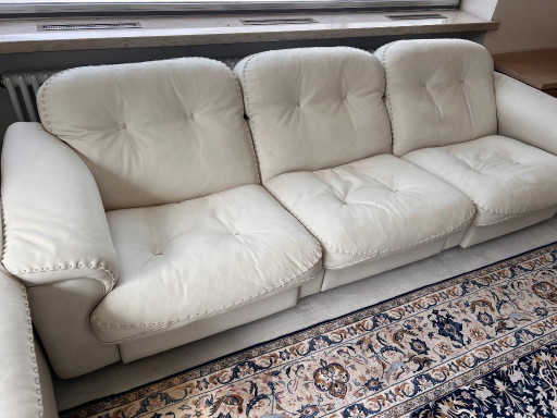 Canapé trois places De Sede 101 + deux fauteuils en cuir de buffle – 3 5 zitsbanken, Leather (photo 2 of 5)