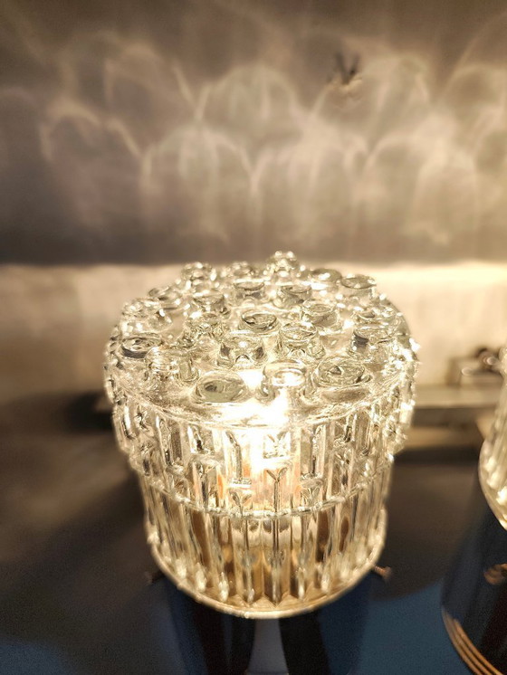 Image 1 of Lámpara de techo de cristal. España, años 50.