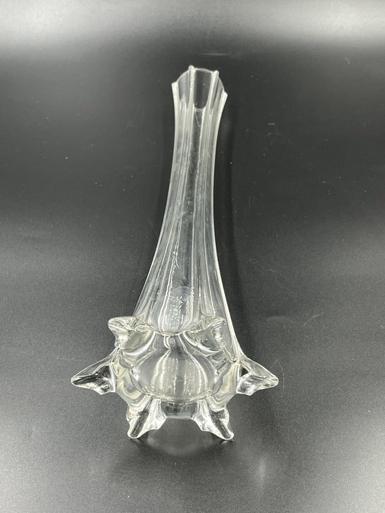 Image 1 of Large vintage Eiffel Tower soliflore vase