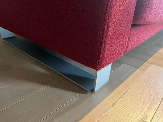 Image 1 of Divano angolare a 2 e 3 posti Rolf Benz (rosso bordeaux)