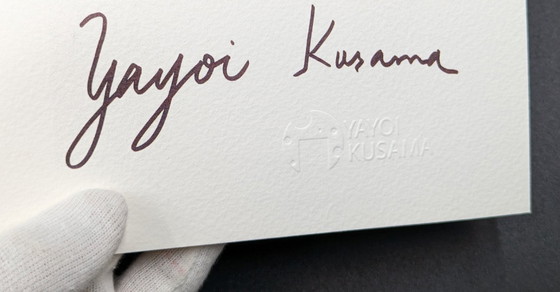 Image 1 of Dopo Yayoi Kusama, Has Left, litografia, anni '90