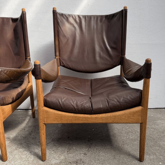 Image 1 of Juego (2) sillones de mediados de siglo - Kristian Vedel, Søren Willadsen  