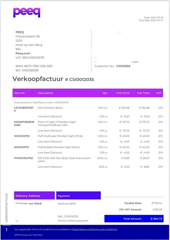 Image 1 of Lampe Moooi, Flock of Light-11, neuve dans sa boîte d'origine scellée