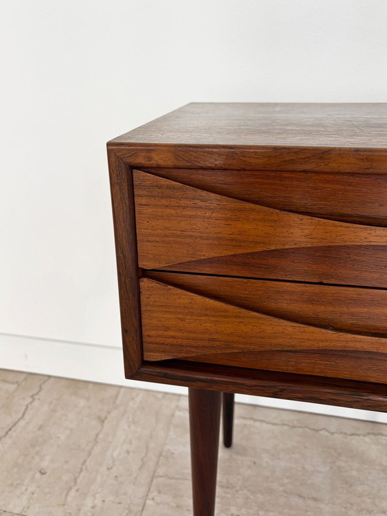 Table de nuit par Arne Vodder, Danemark, années 1950 – Mobler, Tables de nuit, Scandinavian (photo 4 of 9)