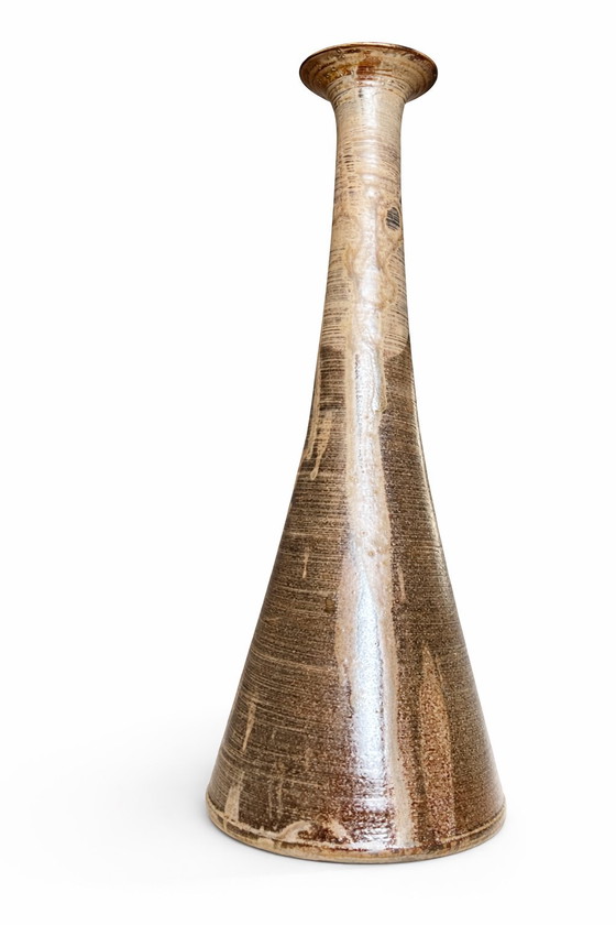 Image 1 of Sculptural Ceramic Vase | Studio Pottery | Mid-Century Modern | c. 1960–1970