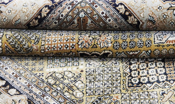 Image 1 of Tappeto persiano Ghom/Qom 100% seta, design classico antico, annodato a mano, 210 x 140 cm