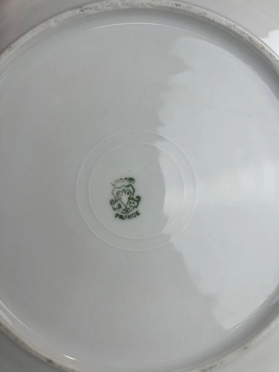 4 Art Deco Speiseteller – Geschirr, Porcelain (photo 6 of 7)