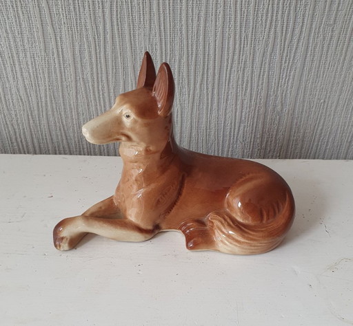 Vintage Saint-Clément shepherd dog model 862