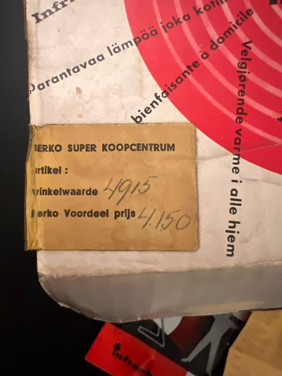 Image 1 of Philips Infraphil 3603 – Design von Charlotte Perriand, mit Originalverpackung