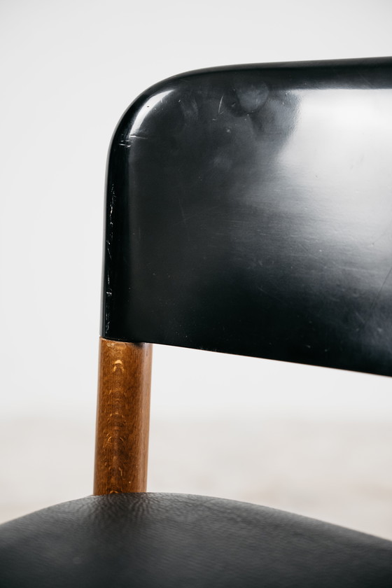 Image 1 of Set Da Pranzo 6 Sedie Piarotto Design Italy 1960’s Modernariato Vintage Chairs