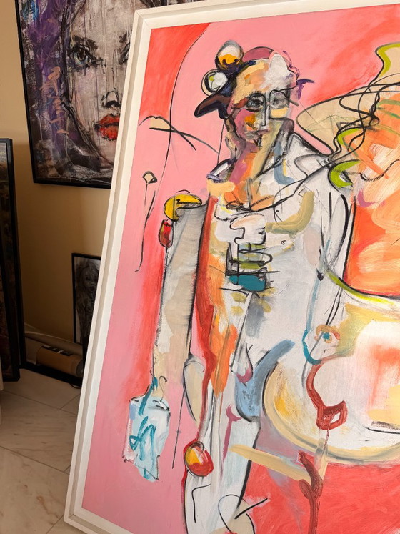 Shopping Centaur — Collaborazione AAA (AAAFRESH123), 2018 – Dipinti e disegni, Canvas (photo 2 of 8)