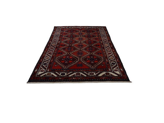 Image 1 of Halb-antiker Afshar – 265 x 165 cm – handgeknüpfter Perserteppich