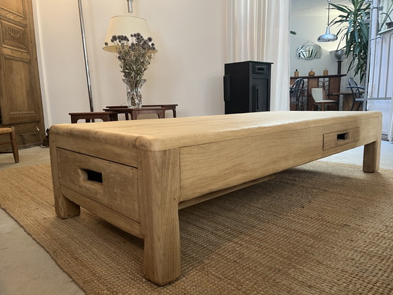 Salontafel van Blond Eikenhout – Wood (photo 3 of 14)