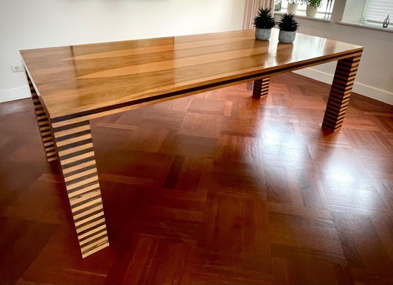 moderne eettafel, Hout, Beige (foto 5 van 5)