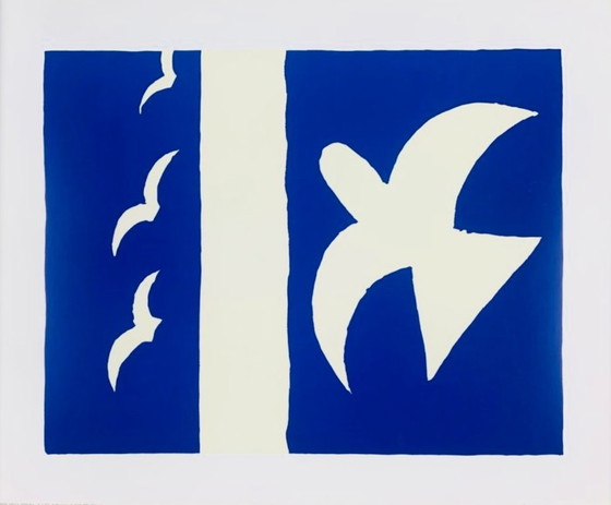 Image 1 of Georges Braque: “Oiseaux”. Copyright (Braque) - A cura di SIAE 1999. In condizioni eccellenti.