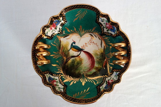 Image 1 of H. Béquet Quaregnon wall dish 1950s