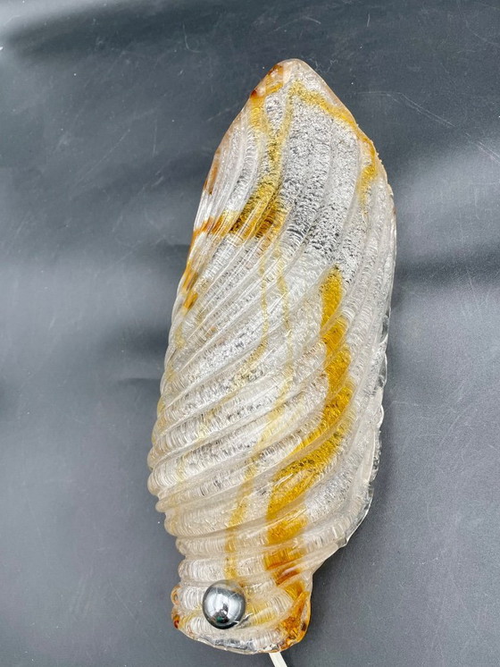 Image 1 of Sculpturale Vintage  - Attr Mazzega (Murano) - Verre Artistique & Tonalités Ambrées